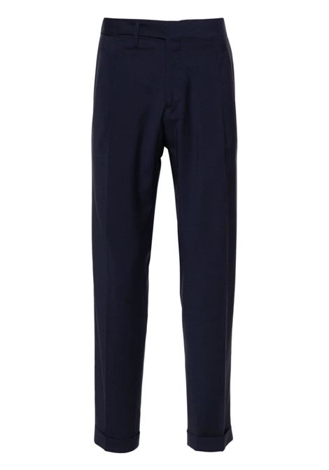 Blue Quartieris tapered-leg trousers - men